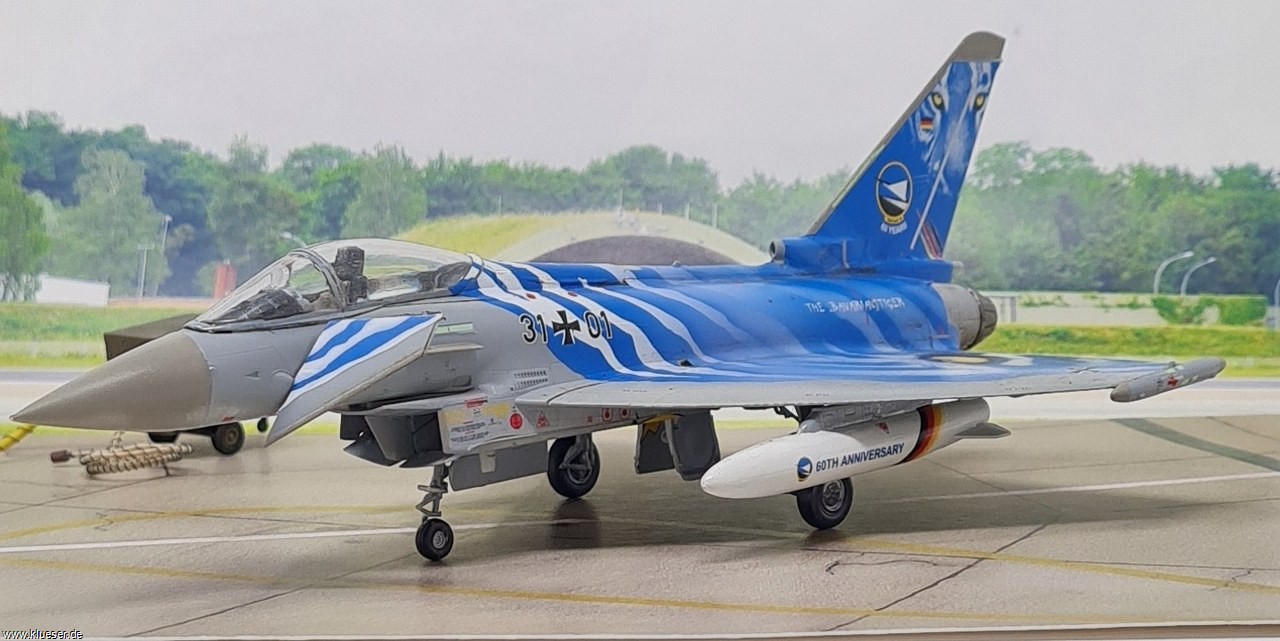 Eurofighter Typhoon Bavarian Tiger 2021