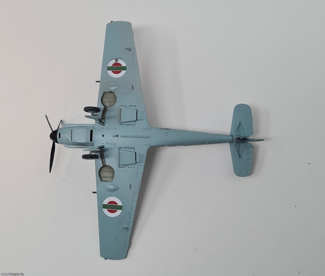 Messerschmitt Me109E-3 Bulgarien Winter 1945/46