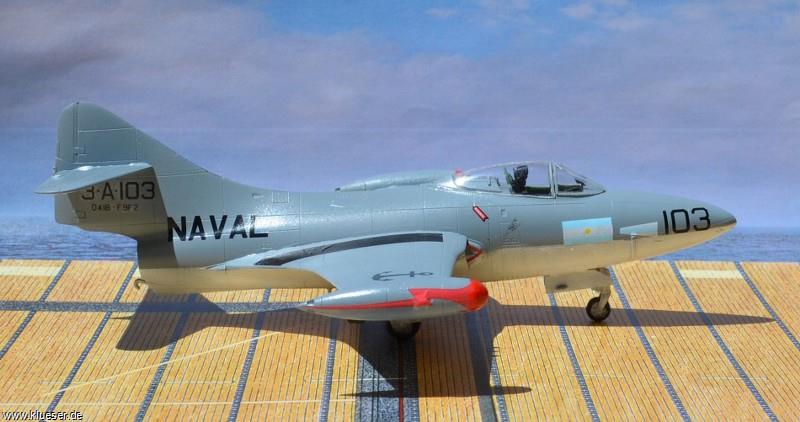 Grumman F9F-2B Panther Argentina
