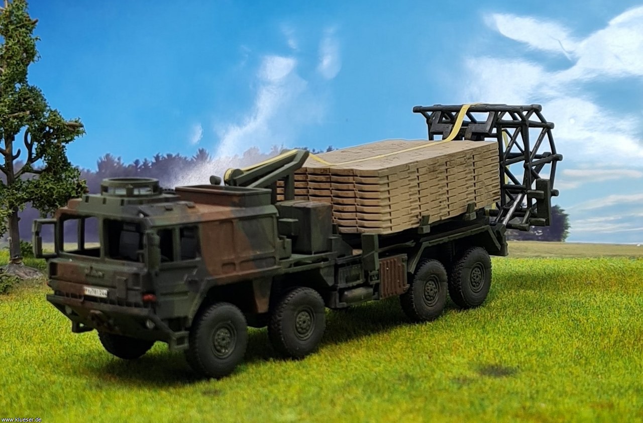 MAN KAT1 18t 8x8 FSG - Faltstraßengerät