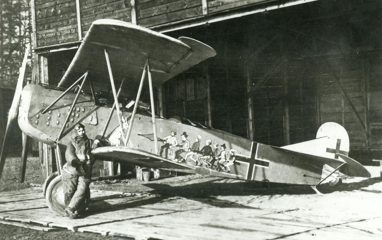Fokker D.VII 4649/18. Source several Websites. <br>