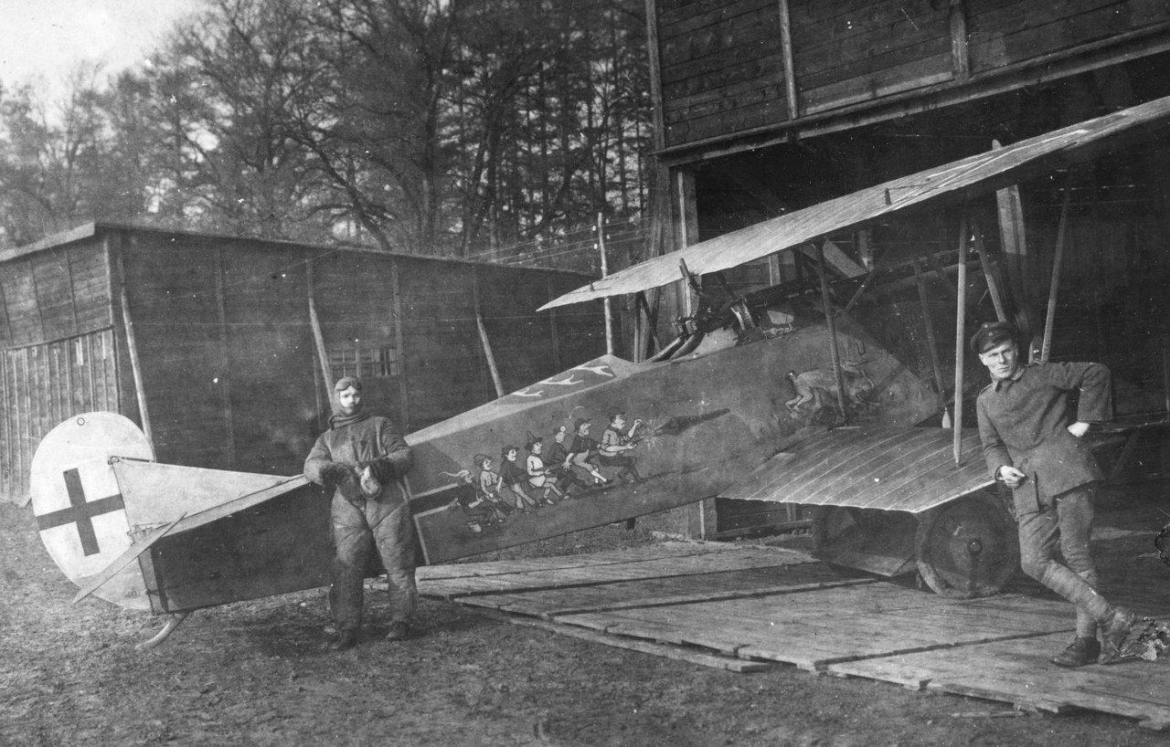 Fokker D.VII 4649/18. Source several Websites. <br>