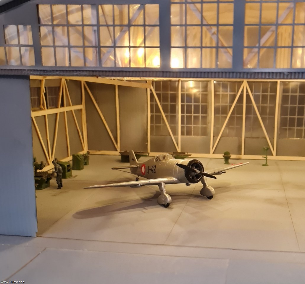 Fokker DXXI Dänemark