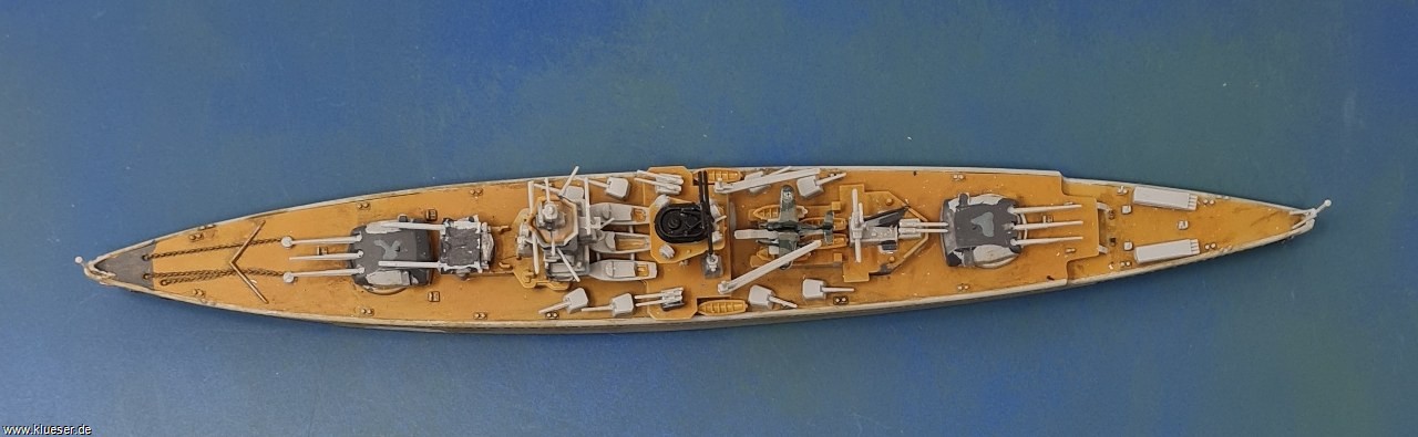 Admiral Graf Spee (getarnt als brit.BB, 12.1939)