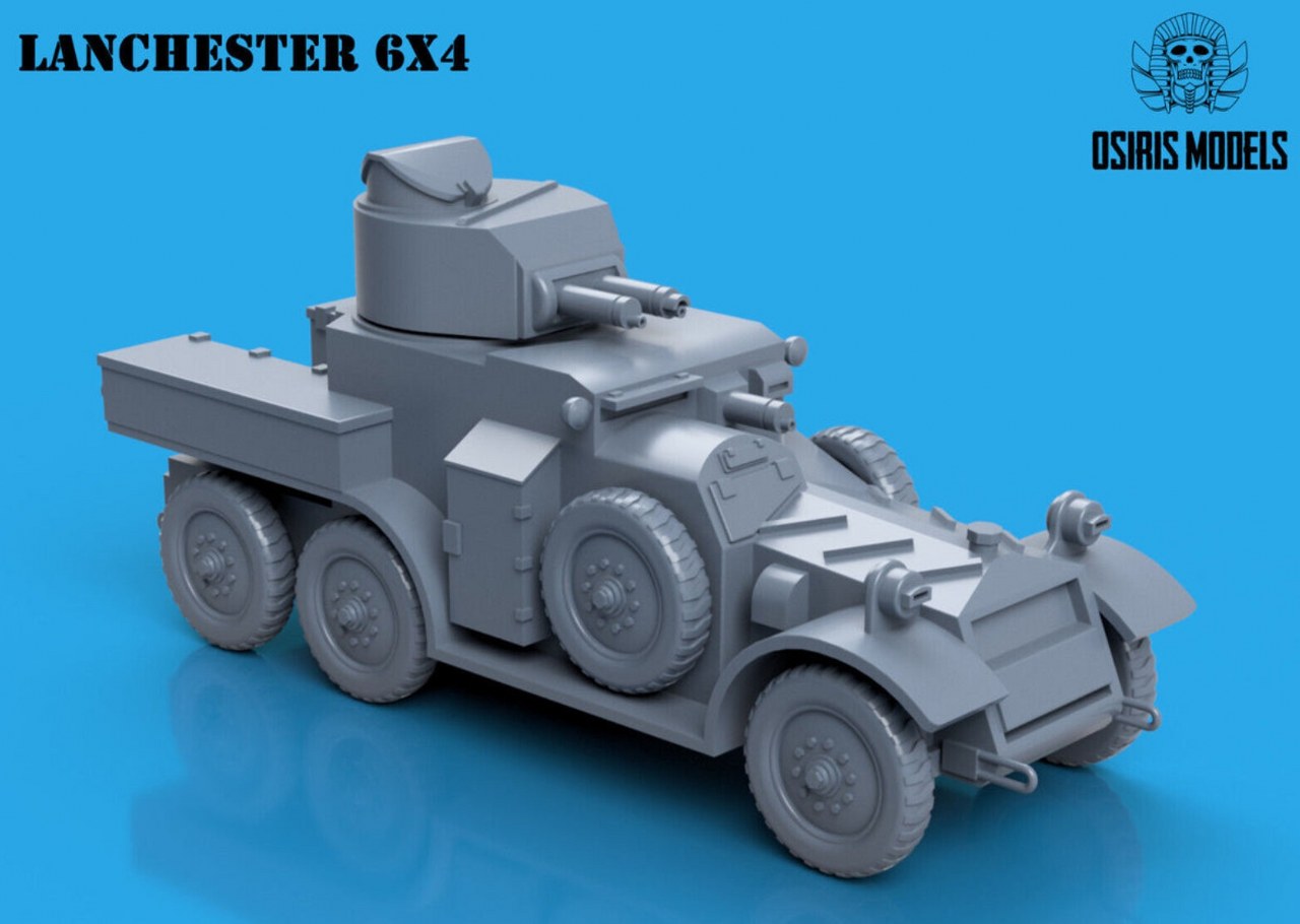 Lanchester 6x4 Armoured Car *
