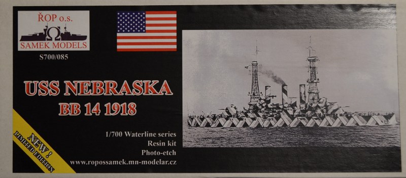 USS Nebraska BB-14 1918