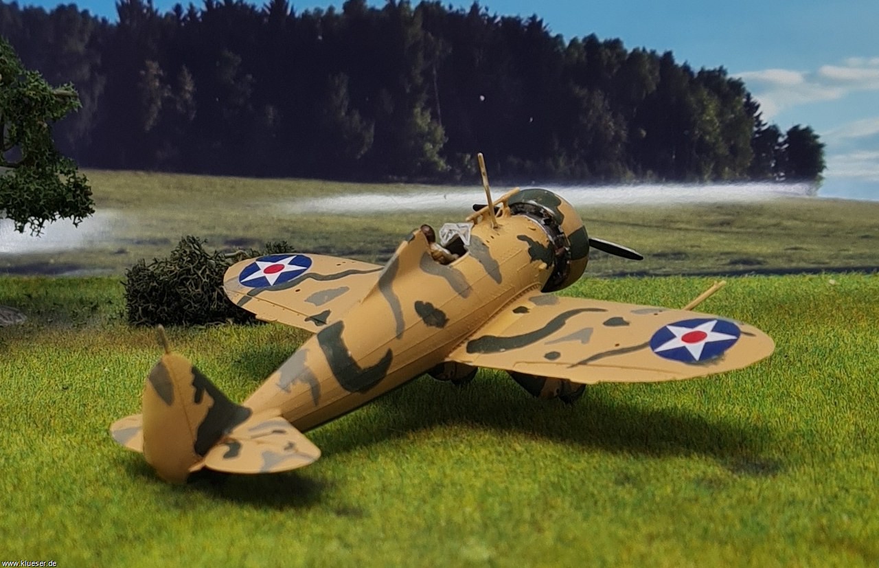 Boeing P26 Peashooter Experimental Camo 1936