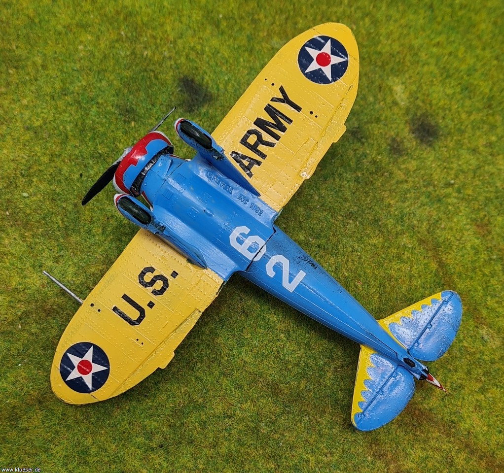 Boeing P26 Peashooter Kicking Mule 1934