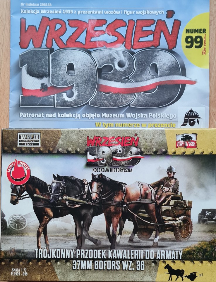 Bofors 37mm wz.36 Pferdezug