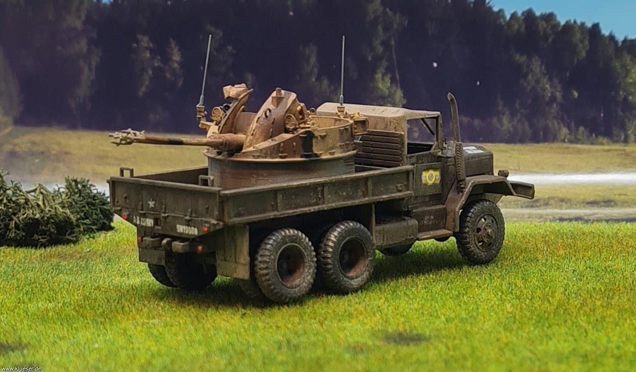 Phoenix (M42 twin bofors turret on M35 truck)