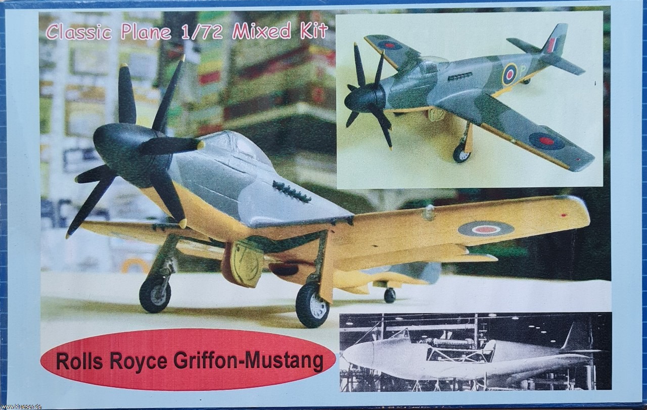 North American P51 Rolls-Royce Griffon Mustang