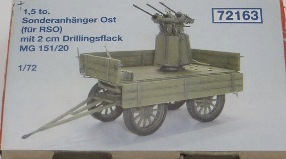 Sonderanhänger Ost mit Mg151 Drilling