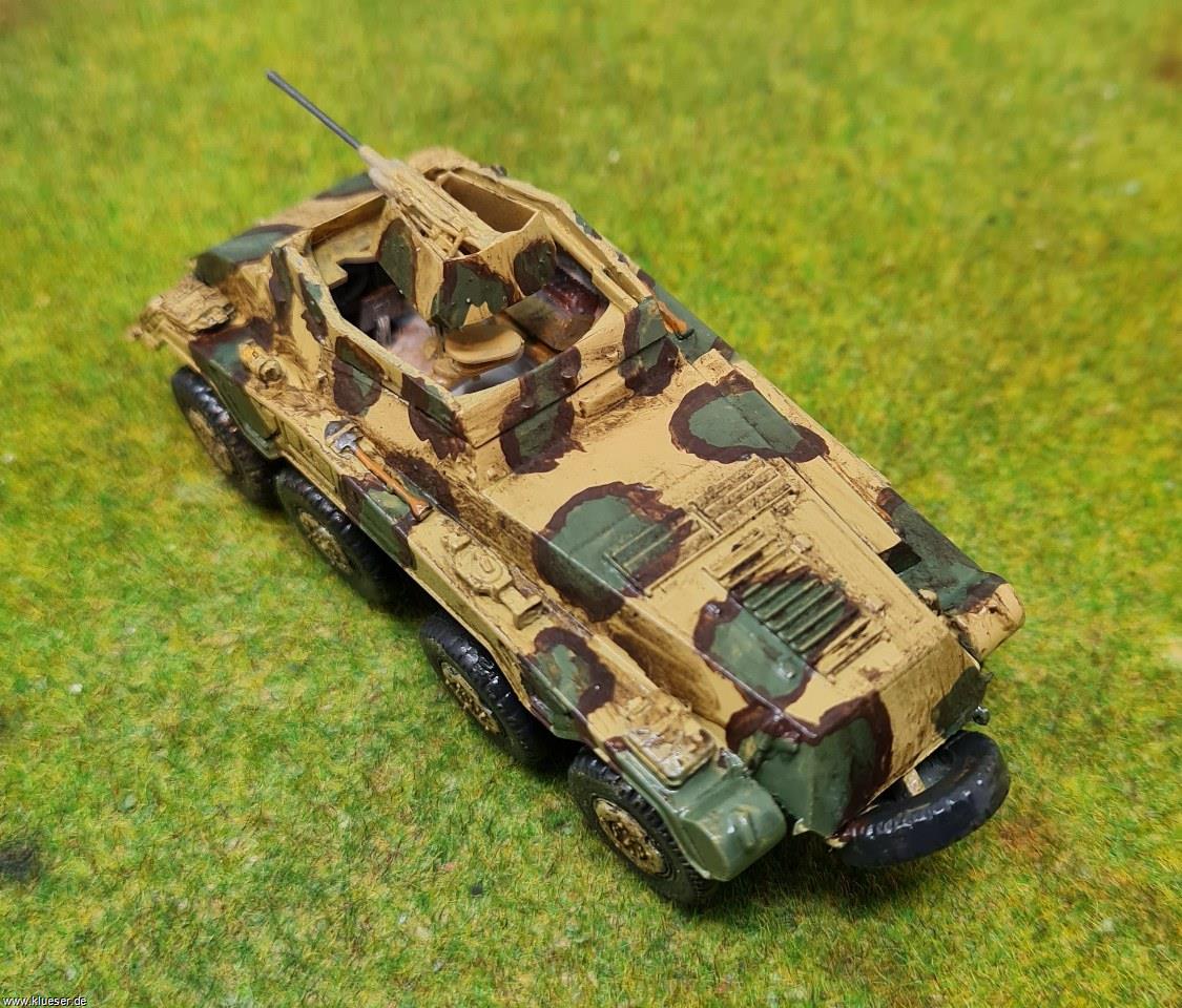 Sd.Kfz. 234/3 mit Schwebelafette