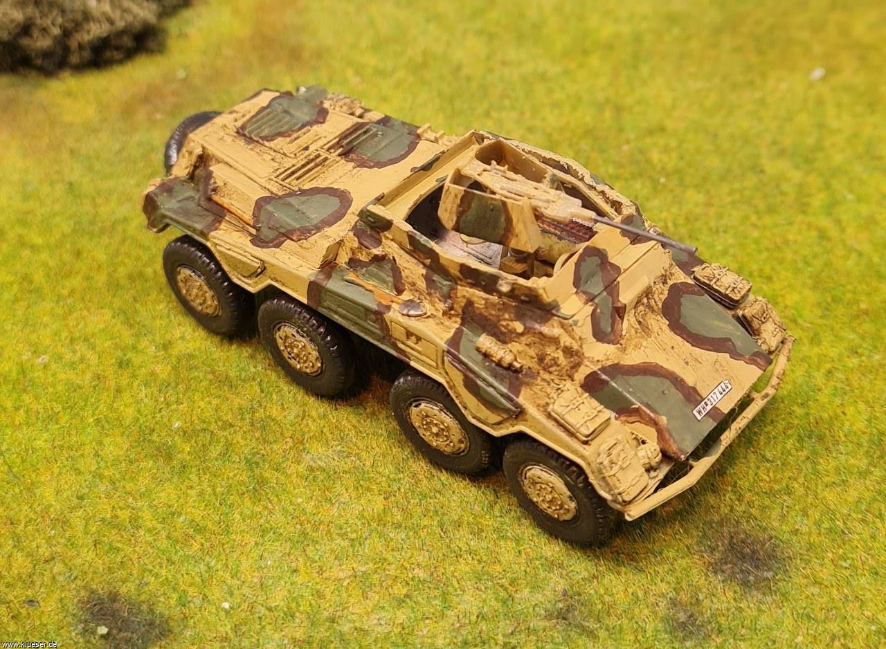 Sd.Kfz. 234/3 mit Schwebelafette