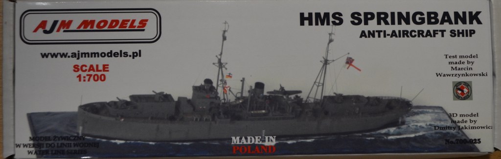 HMS Springbank 1941