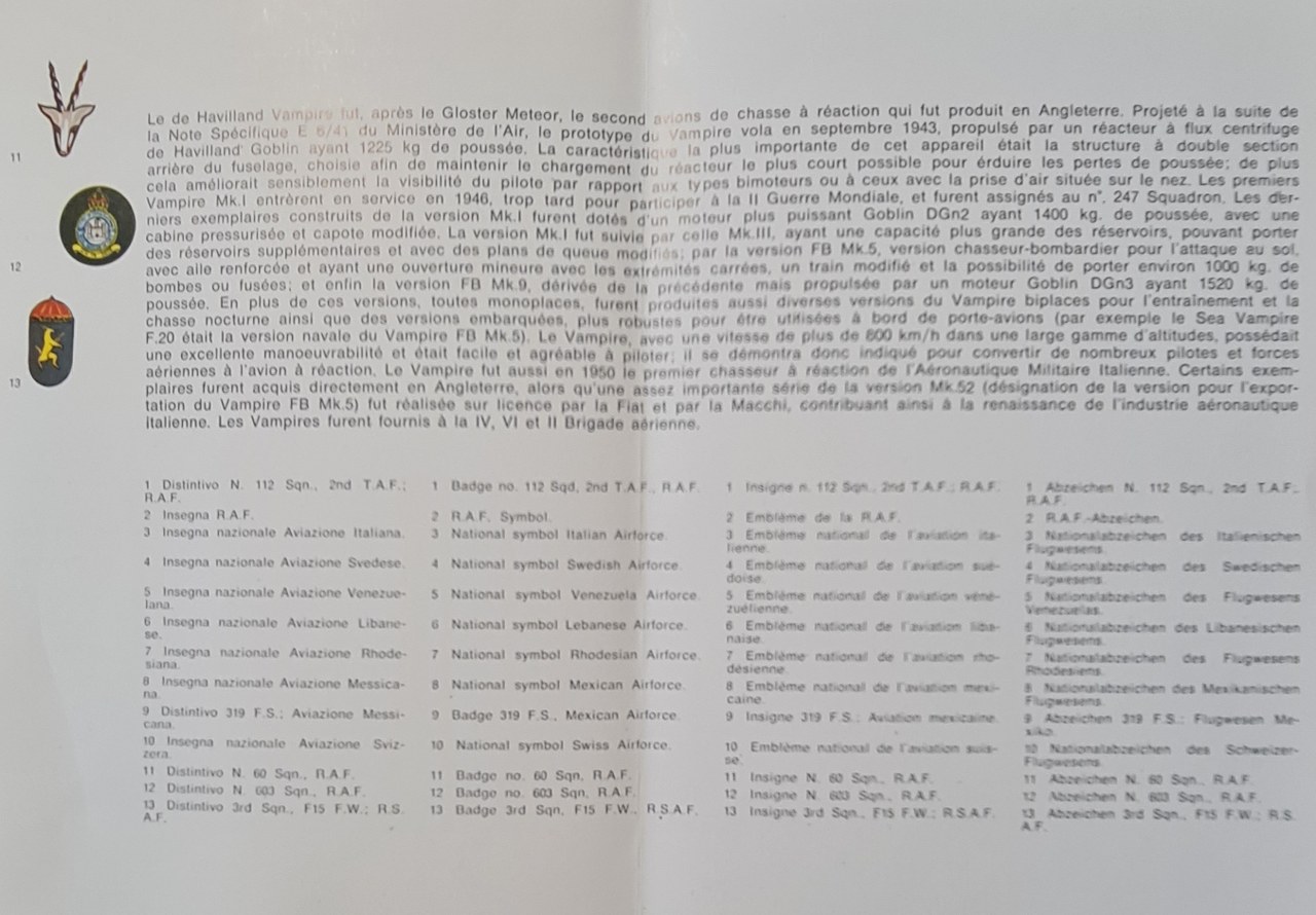 dH Vampire Decals ESCI