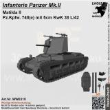 Matilda Mk II (E) mit 5cm KwK 38 L/42 *